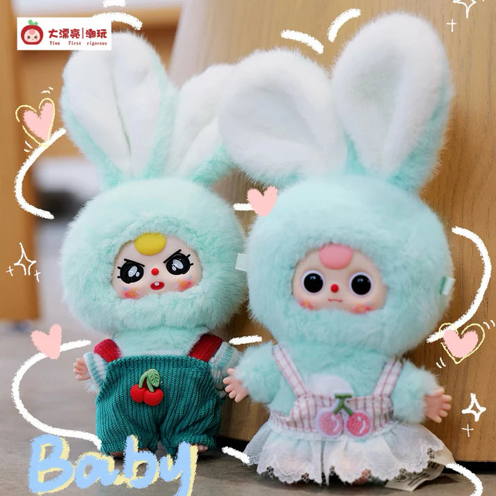 【T088】 Baby Three Mini Tiny Rabbit Series Plush Dolls
