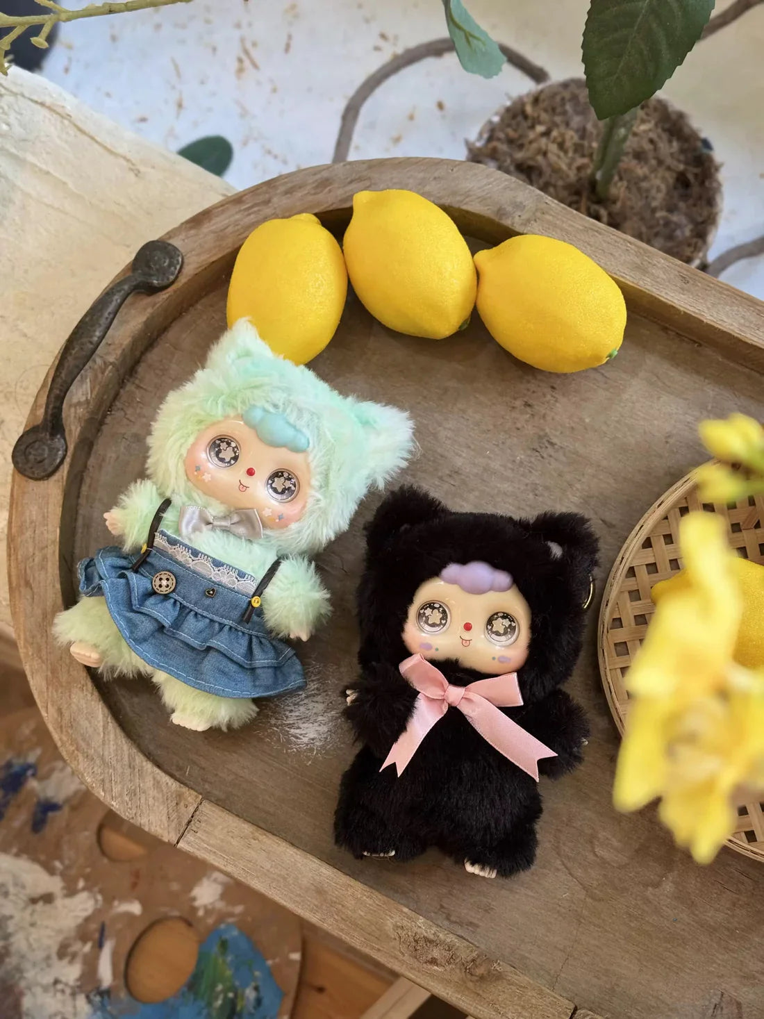 【T065】Doubao V2 Cat Cafe Series plush Dolls