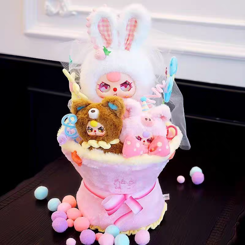 【T151】Baby Three-520Valentine's Day Limitid Edition Flower Bouquet