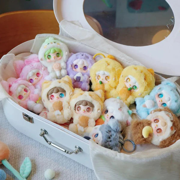 【T054】Yooki V10 Generation Mini Pendant Plush Blind Box-Hug Gourmet Restaurant