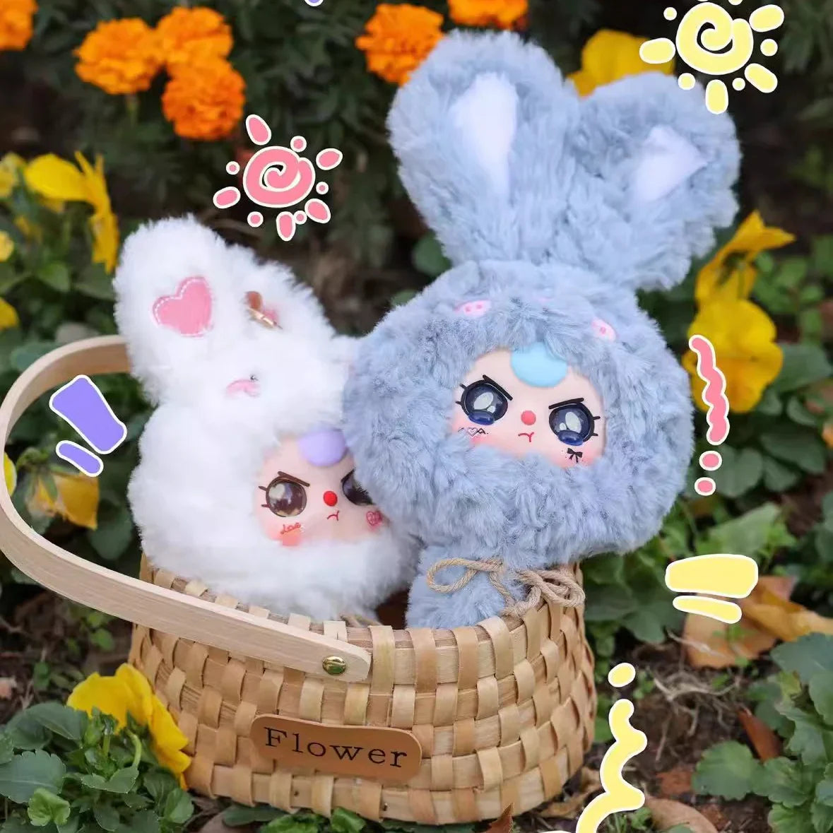 【T036】Baby Three Magic Mirror Series Plush Dolls