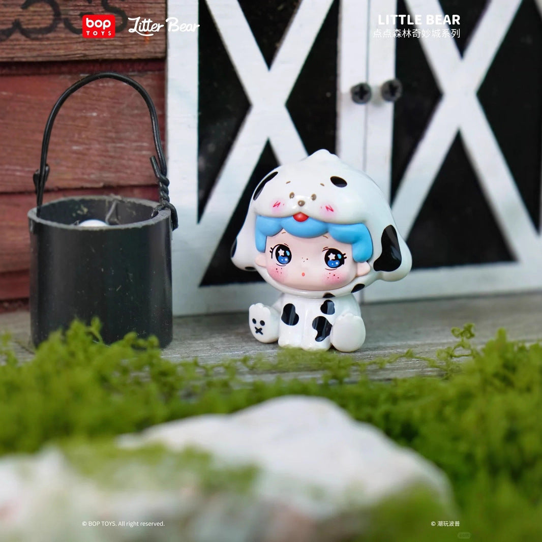 【F025】LITTER BEAR FOREST WONDERLAND CITY SERIES FIGURES