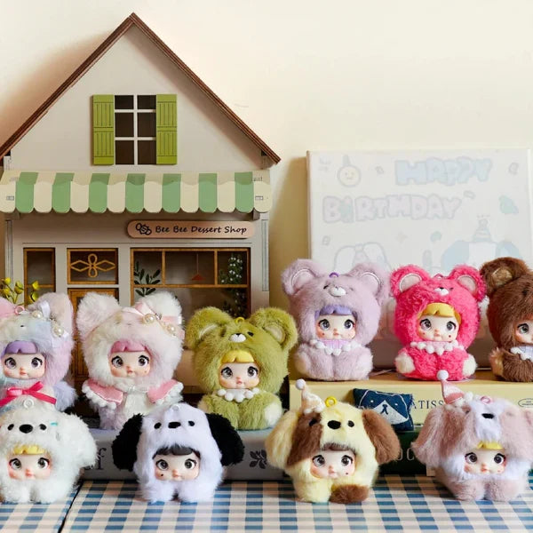 【T072】NOMMI-V4 Mibao Series Plush Figure Blind Box