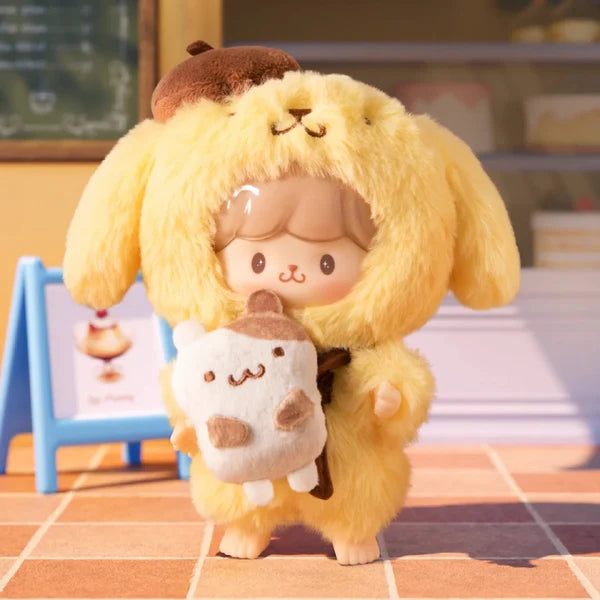 【T079】zZoton x SANRIO CHARACTERS-Love-League Buddies Series Plush Blind Box