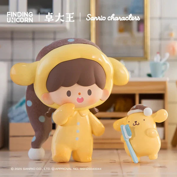 【F005】zZoton x SANRIO CHARACTERS-Preparation Before Bedtime Series figure Blind Box