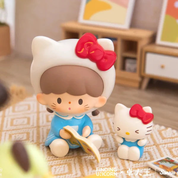 【F005】zZoton x SANRIO CHARACTERS-Preparation Before Bedtime Series figure Blind Box