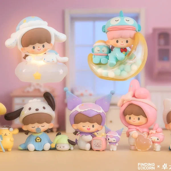 【F005】zZoton x SANRIO CHARACTERS-Preparation Before Bedtime Series figure Blind Box
