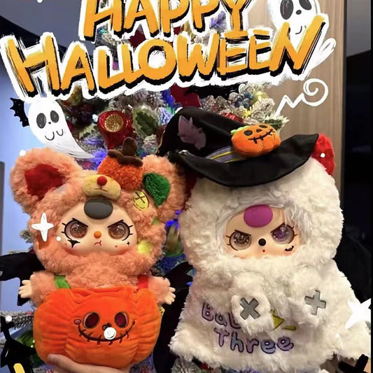 【T160】Baby Three 400% Halloween Limited Set Plush Dolls