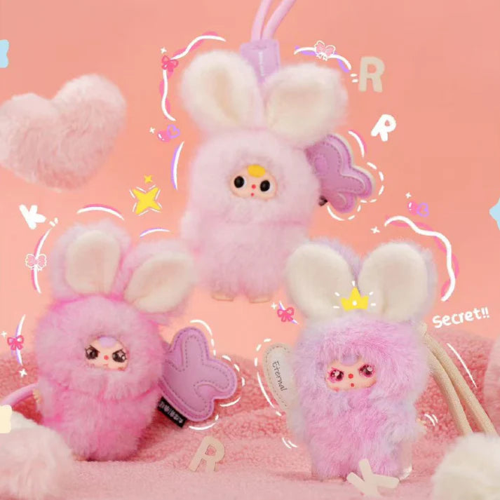 【T225】Baby Three Super Mini Bunny Series Plush Dolls