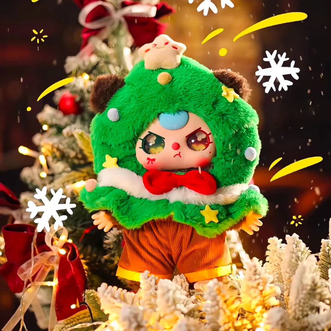 【T211】Baby Three Christmas 400% Plush Dolls