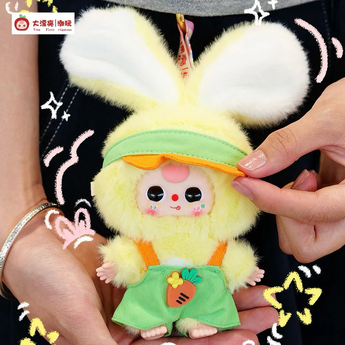 【T088】 Baby Three Mini Tiny Rabbit Series Plush Dolls
