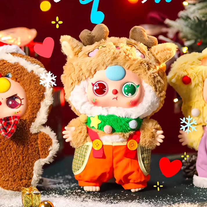 【T211】Baby Three Christmas 400% Plush Dolls