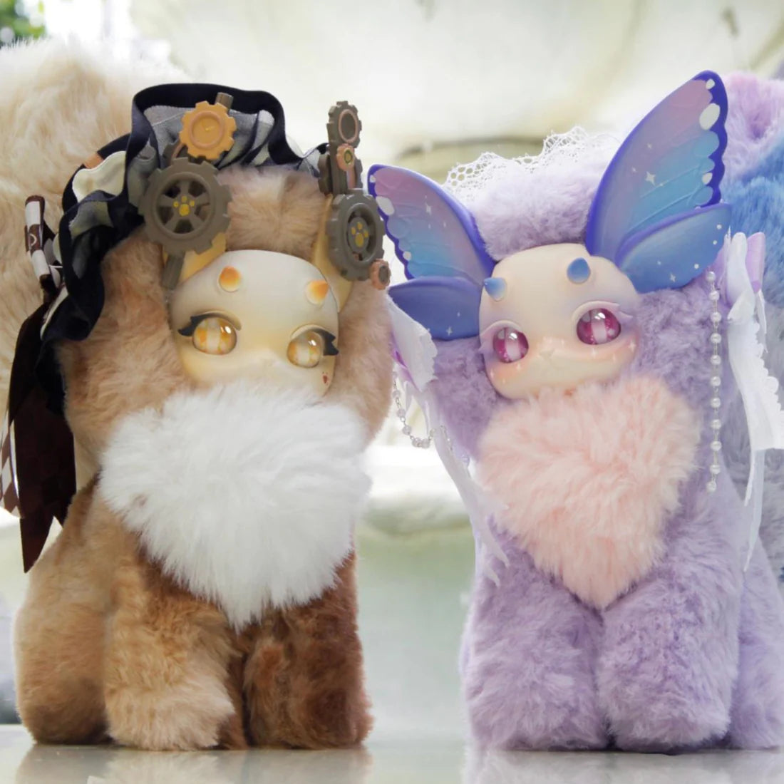 【T085】 Mao mao long Fantasy Creature Magic Plush Series Dolls