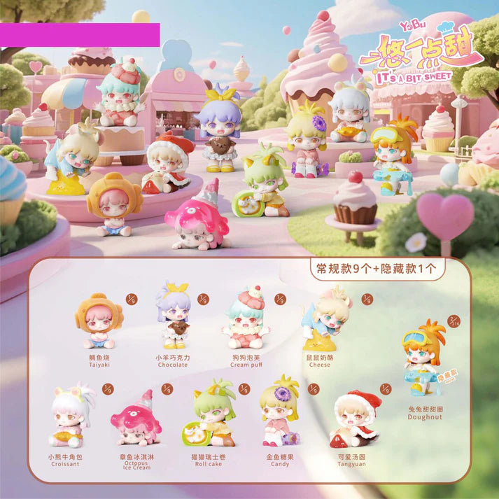 【F027】YOBU It's A Bit Sweet Series Mini Figures