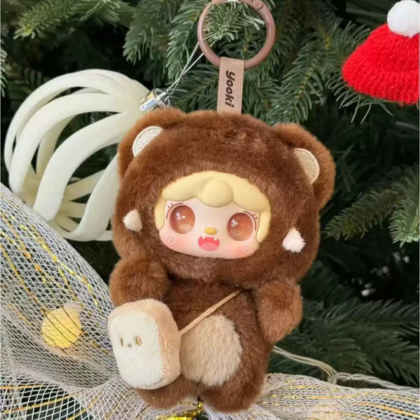【T046】Yooki V4 Take a Bite Of Bear Series Blind Box Plush Dolls