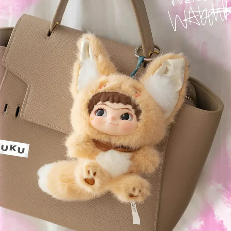 【T066】 WAKUKU Fox & Bunny plush