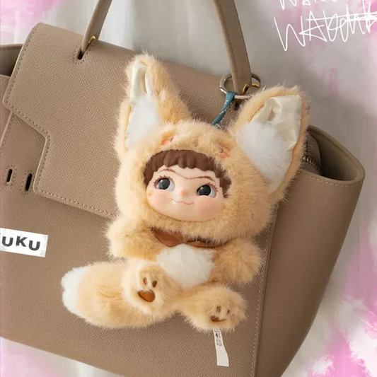 【T066】 WAKUKU Fox & Bunny plush