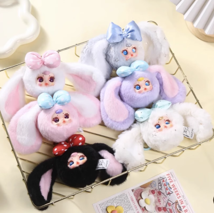 【T076】mm candy  rabbit plush blind box