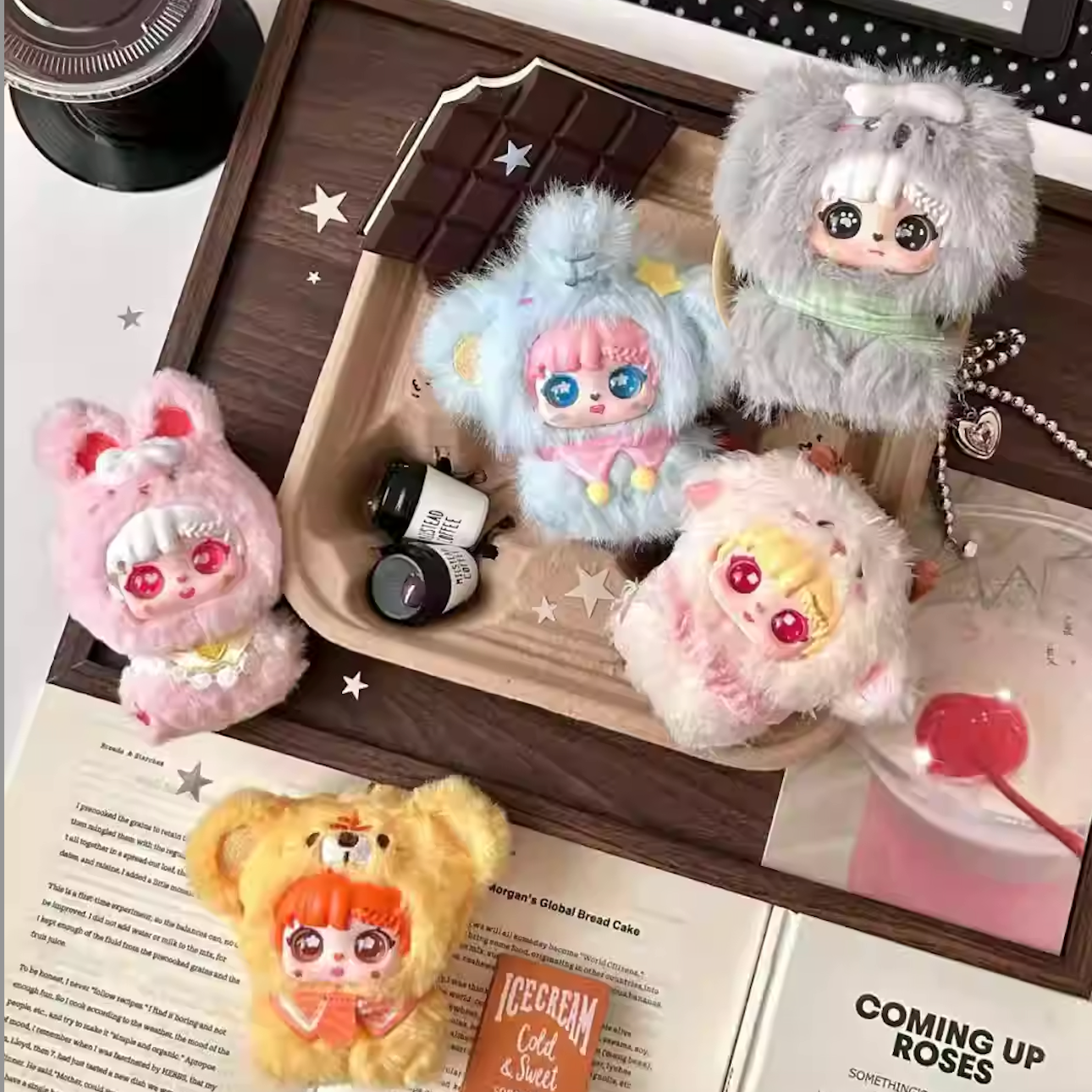 【T141】 Sanmi Rabbit's Little Baby Hand in Hand Series Plush Blind Box