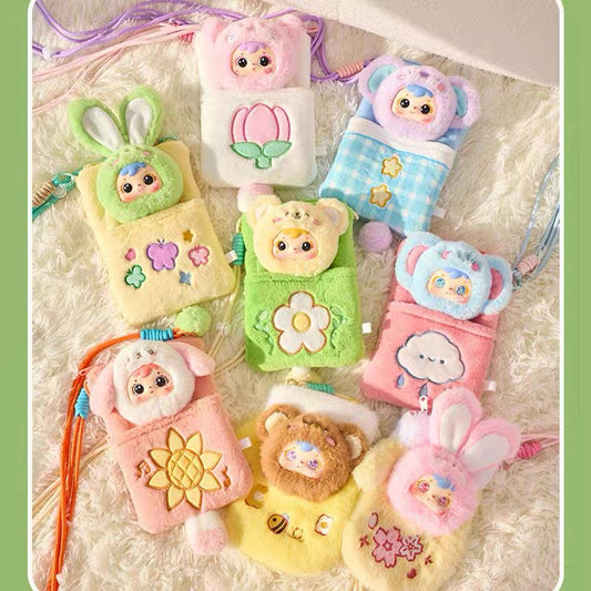 【T135】Samuel Spring Day Travel Notes Mobile Phone Bag Surprise Box