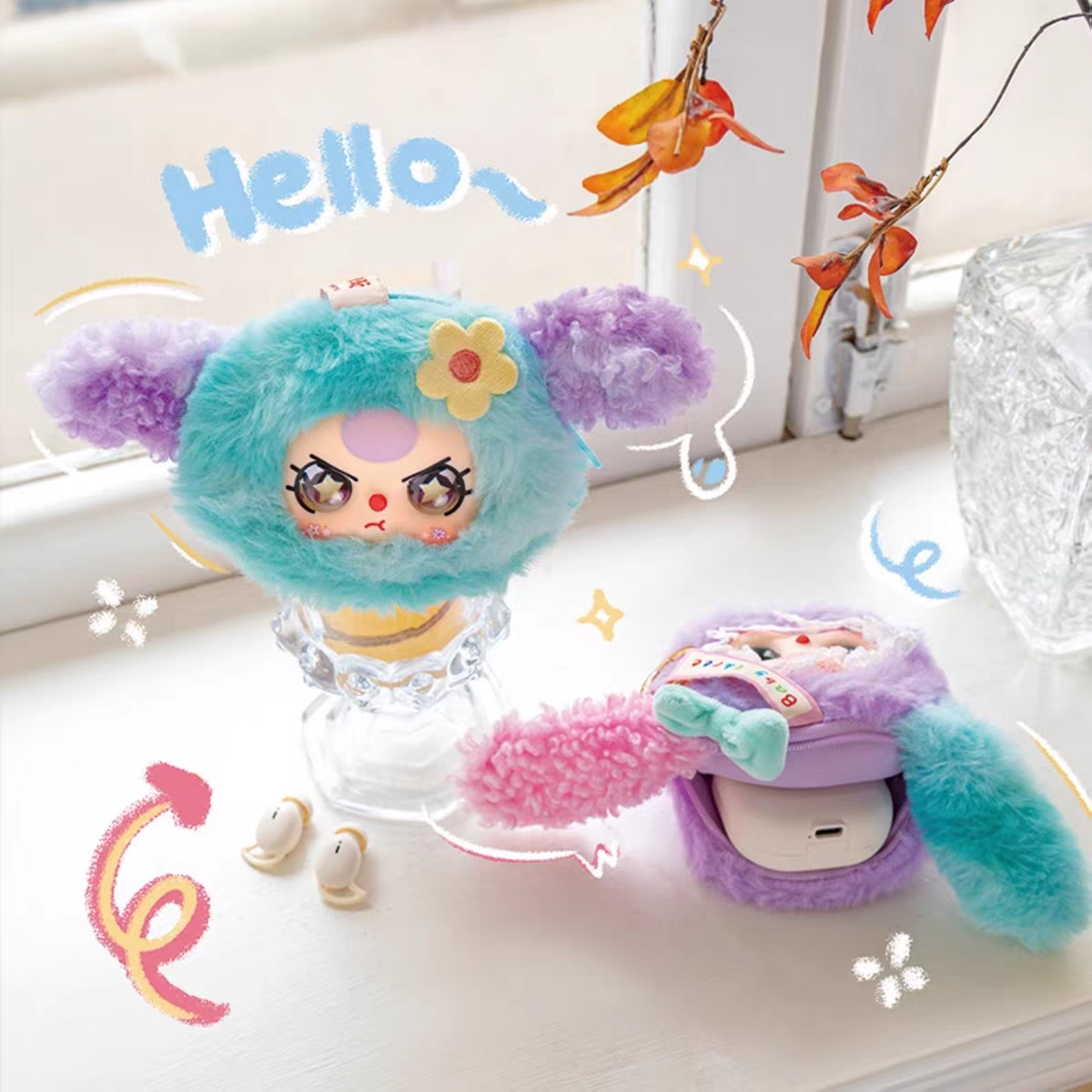 【T159】baby three-blind box of storage pouches