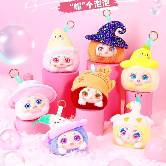 【T174】KIMMON "Hat" Bubble Series Plush Dolls