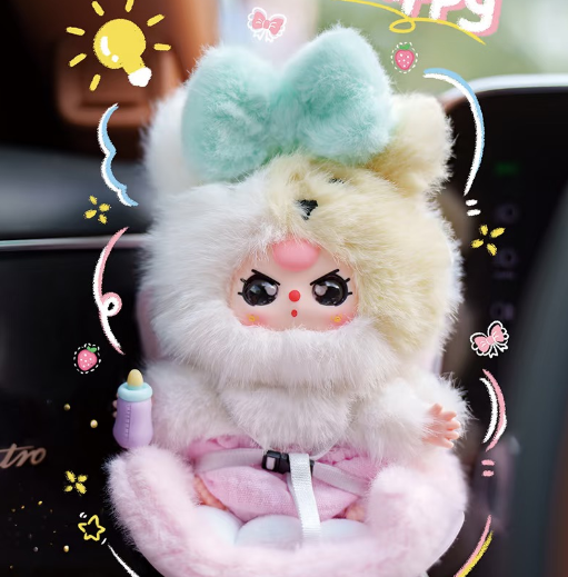 【T187】Baby Three-Vehicle-mounted Baby plush blind box