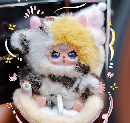 【T187】Baby Three-Vehicle-mounted Baby plush blind box