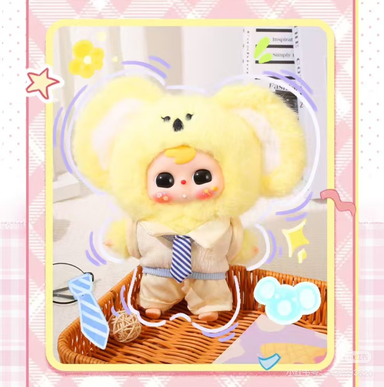 【T200】Fu Xiaowa -"Desk Little Gutie" Blind Box