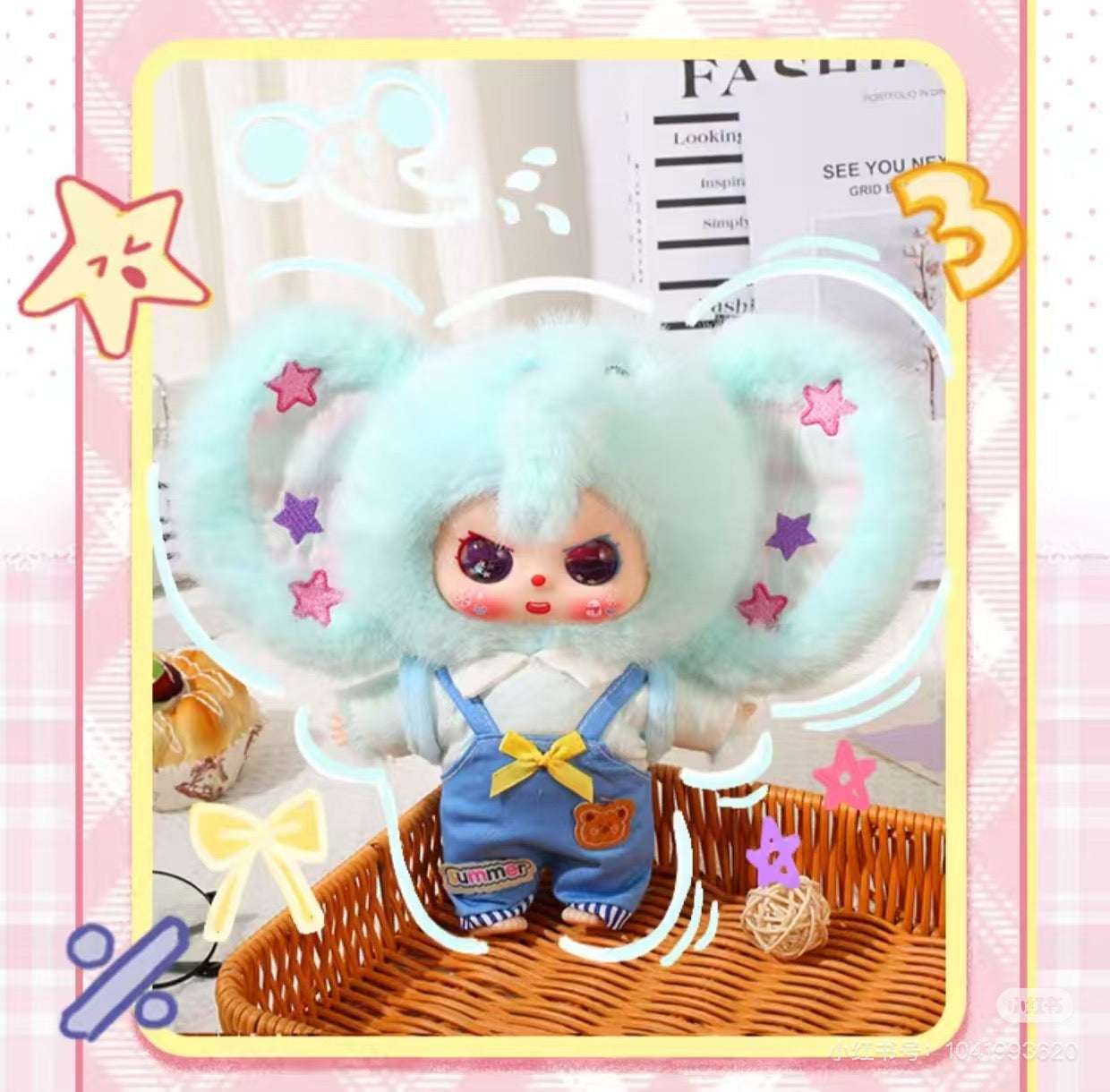 【T200】Fu Xiaowa -"Desk Little Gutie" Blind Box