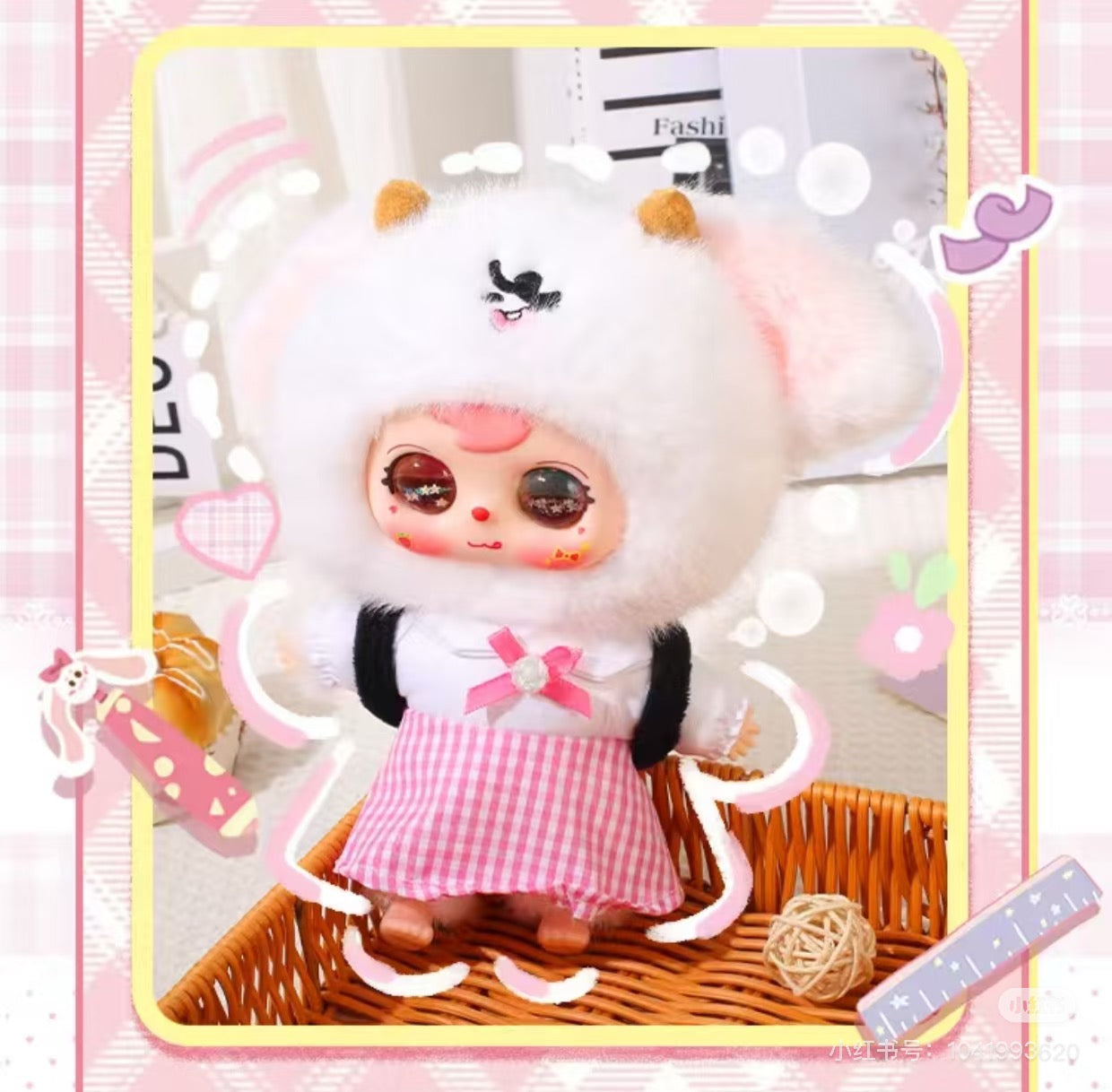 【T200】Fu Xiaowa -"Desk Little Gutie" Blind Box