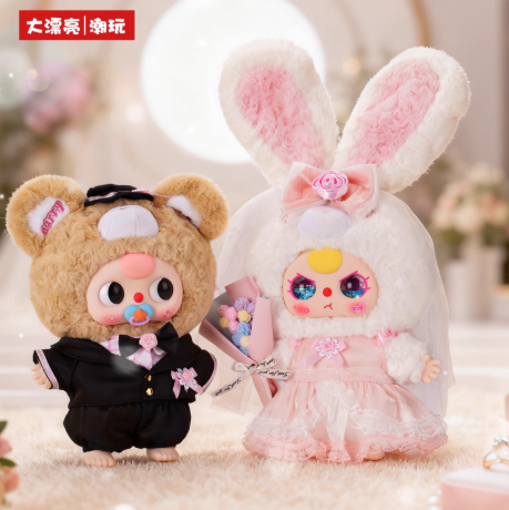【T227】Baby Three - romantic wedding plush blind box