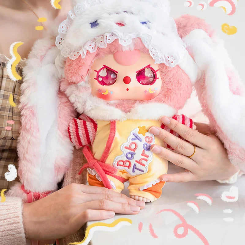 【T067】Baby Three 400% Good Night Baby Plush