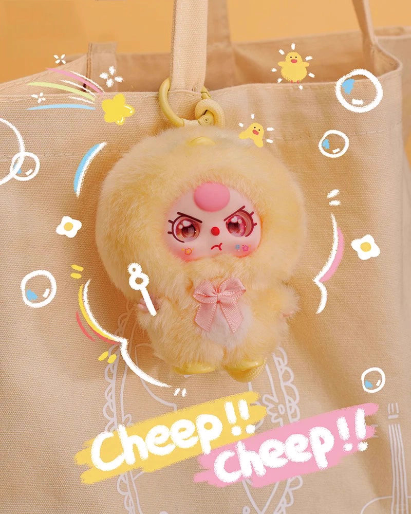 【T169】Baby Three Mini Hug Series - Vinyl Plush Pendant Surpise Box