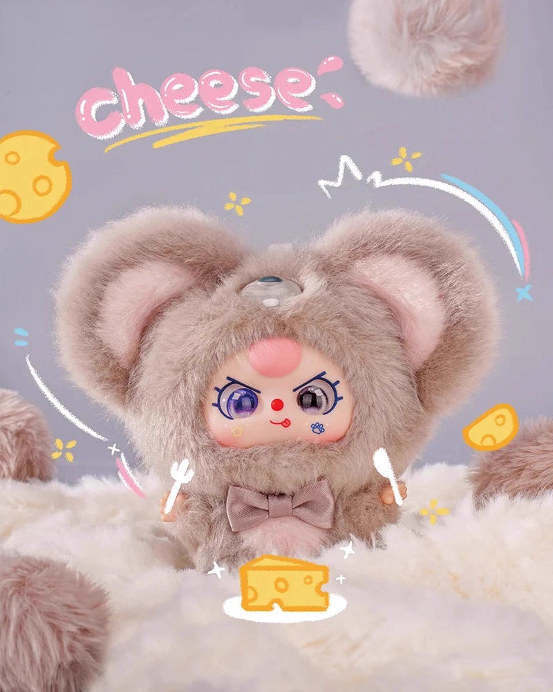 【T169】Baby Three Mini Hug Series - Vinyl Plush Pendant Surpise Box