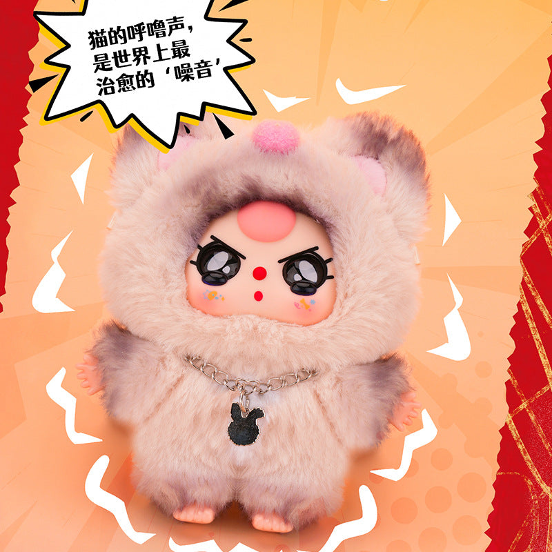 【T104】baby three - the plush blind boxes of cat and dog