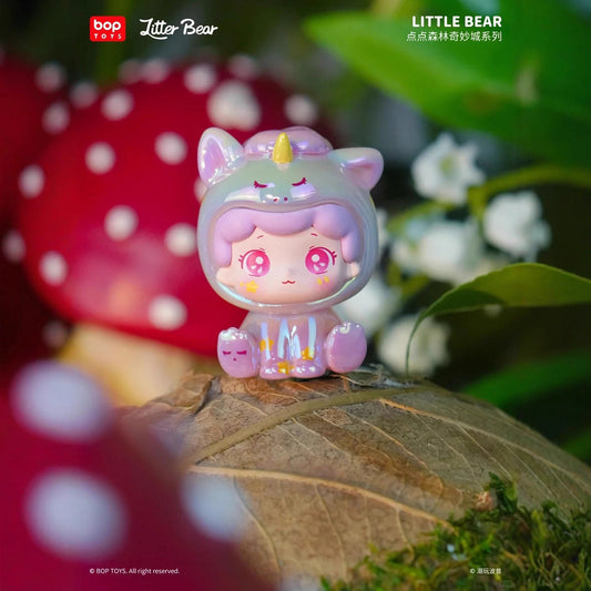 【F025】LITTER BEAR FOREST WONDERLAND CITY SERIES FIGURES