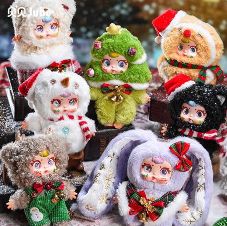 【T216】MM Suger Baby Christmas Series Plush Hanging Ornaments
