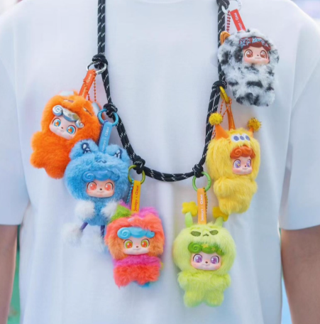 【T236】Q.kid Wave club Series MINl Plush Blind Box