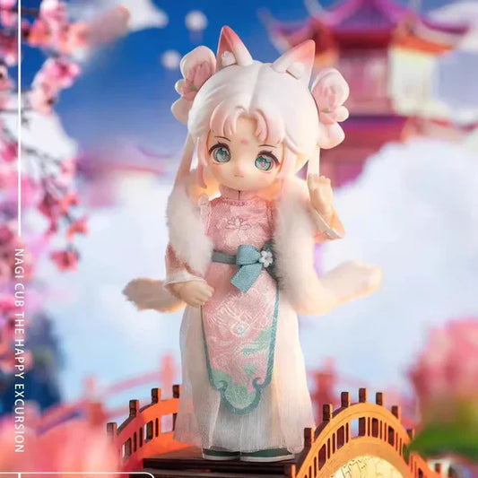 【F016】Nagi Cub the Happy Excursion Series Action Figure Blind Box