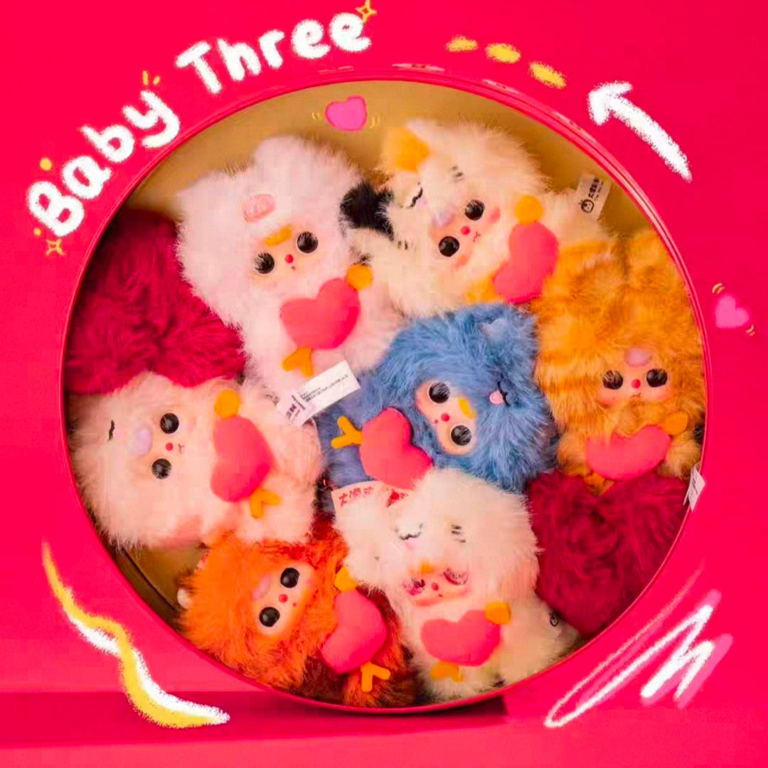 【T144】Baby Three-Cupid Vinyl Plush Toy