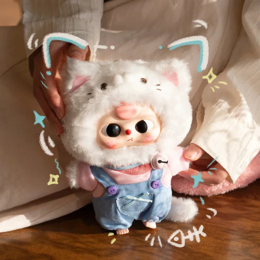 【T074】Baby Three-Cat Wardrobe Plush Blind Box