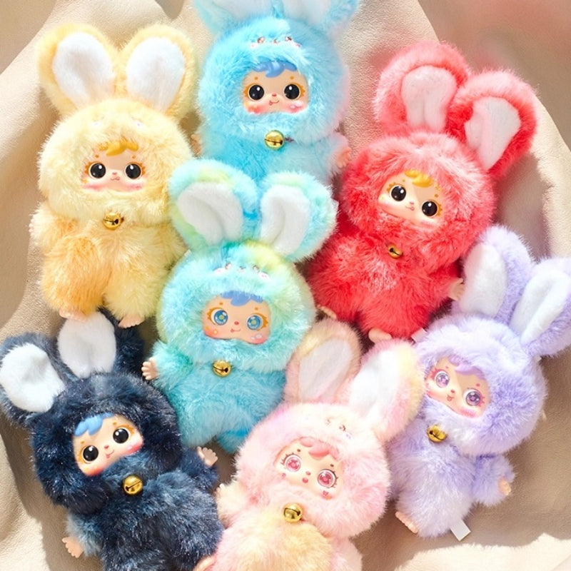 【T137】Samuel Magic Colorful Rabbit Series Plush Blind Box
