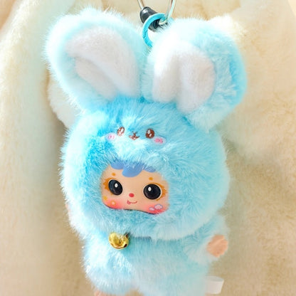 【T137】Samuel Magic Colorful Rabbit Series Plush Blind Box