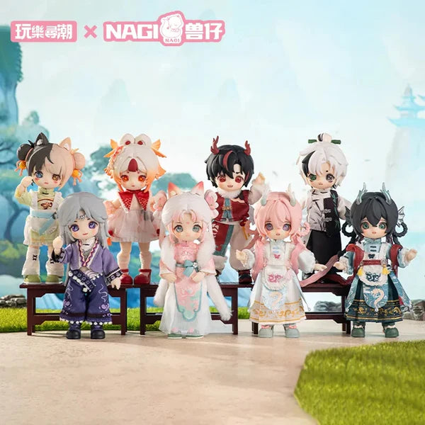 【F016】Nagi Cub the Happy Excursion Series Action Figure Blind Box