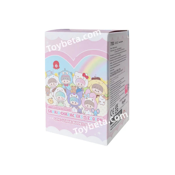 【T079】zZoton x SANRIO CHARACTERS-Love-League Buddies Series Plush Blind Box